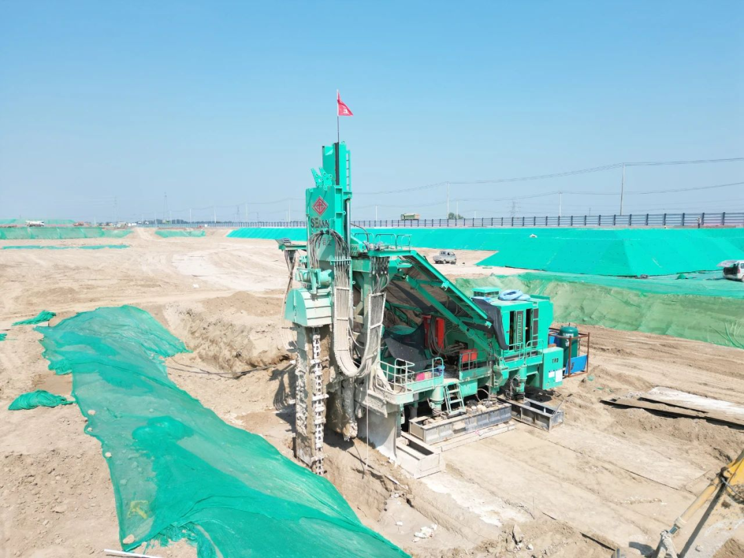 Xiongxin হাই-স্পিড রেলওয়ে প্রকল্পে TRD নির্মাণ পদ্ধতির প্রয়োগ